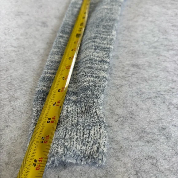 NWT Softies Marshmallow Crew Neck Lounger Pajama Gown w Pockets S/M 42” Blue - Picture 10 of 10